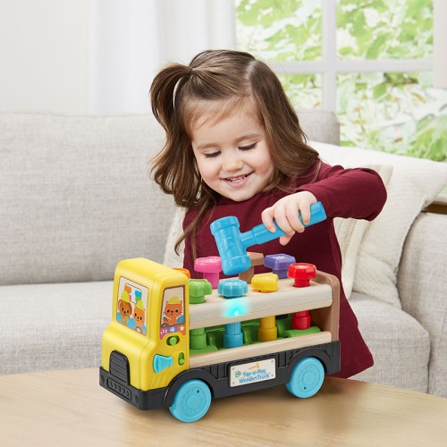 LeapFrog Tap-a-Peg Wooden Truck | Learning Toys | 2 years+ | 3 months local warranty